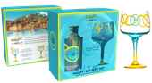 Malfy Gin Con Limone i Gavebox med 1 ballonglas